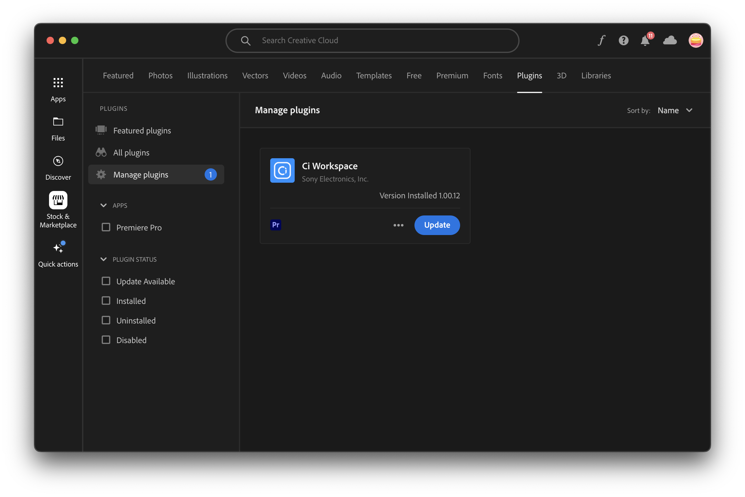 SONY | Ci - Adobe Premiere Pro Panel Integration – SONY | Ci Customer ...