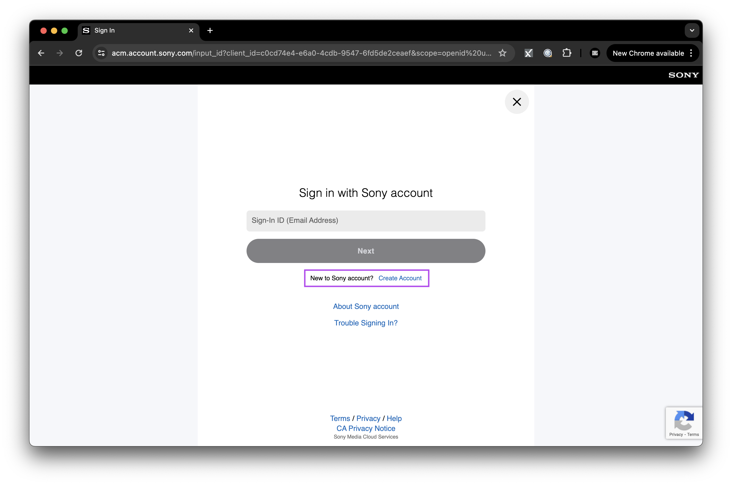 как войти в sony playstation network